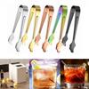 Non-rust Coffee Sugar Clip Stainless Steel Ice Cube Tong Food Serving Tool Sugar Tong  For Bar