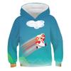 Super Mario Brothers Mario Children's Versatile Sweater Cosplay Spring and Autumn Anime Hoodie Jacket Men