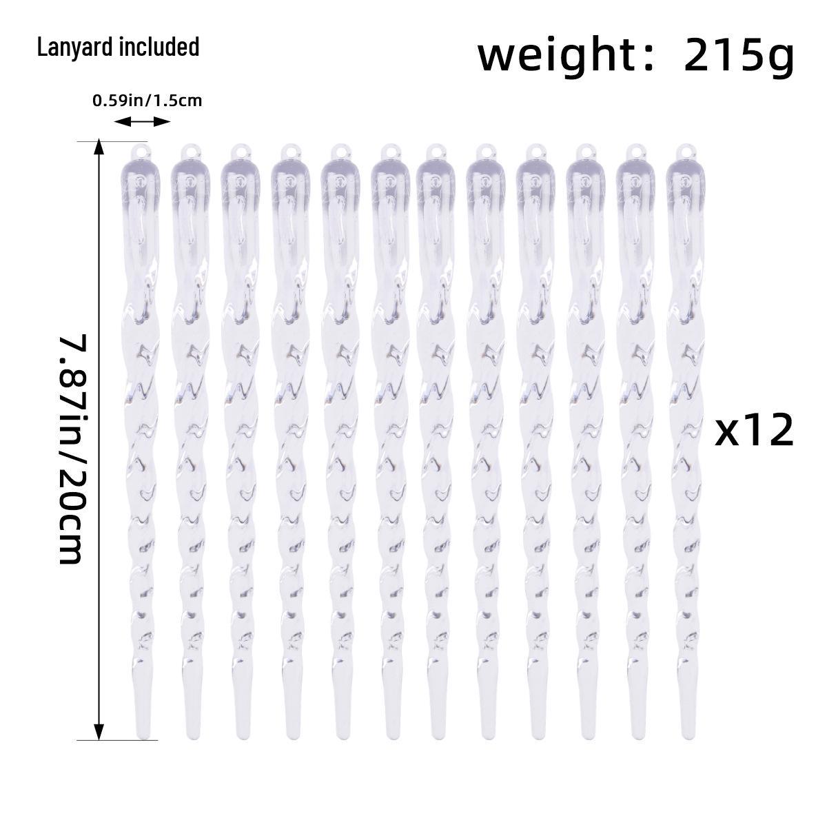 

Прозрачное трансграничное рождественское украшение-сосулька – Креативное украшение для елки