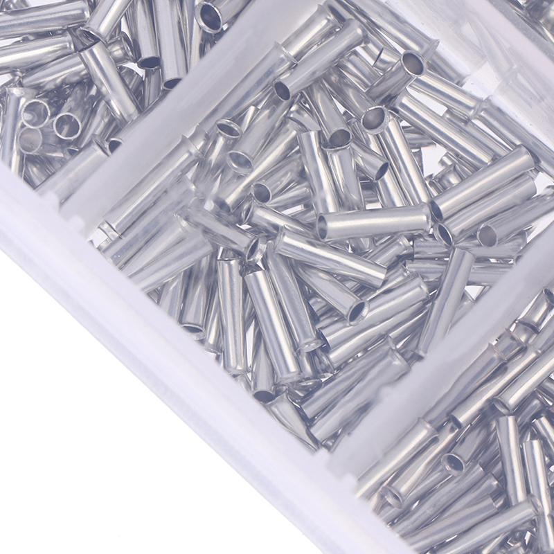 600 Pieces 0.5-6.0Mm2 Shoe Ferrule Wire End Cable Crimp Terminals