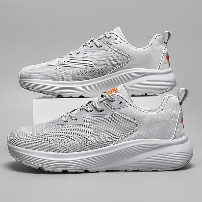 

YRZL Mens Shoes 2025 Summer Lightweight Sports Shoes Men Women Anti Slip Walking Comfortable Sneakers for Outdoor Jogging 36 серый