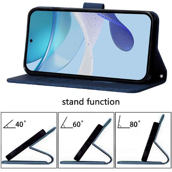 Flip Case for Poco X7 Pro 5G Faux Leather Wallet Holster with Cards Holder Kickstand Magnetic Closure Shockproof Folio Protect Cover for Xiaomi Poco