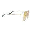 GUCCI Metal Round Frame Vintage Sunglasses Sunglasses Sunglasses Women's Gold