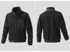 European and American Blue Stand-Up Collar Polar Fleece Lamb Wool Coat
