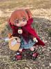 Obitsu 11 OB11 Size Costume for Obitsu Dolls Little Red Riding Hood and Big Bad Wolf Cosplay Costume with Wolf Cute Costume Red Riding (11cm Body),