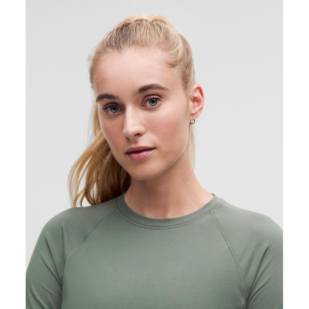 Lululemon Es S Rulu Langarmshirt  Aktualisiertes Dunkler Wald