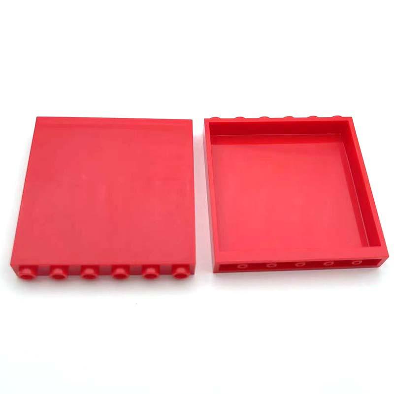 Transparent Glass Window Wall Panel 1x6x5 - Compatible with 59349 Building Blocks Accessories