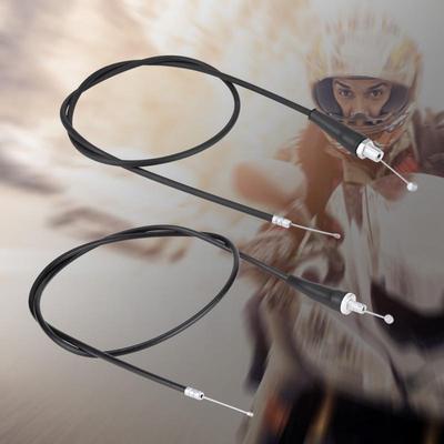 110cm Straight Motorcycle Throttle Cable Durable Oil Control Cable Line Replacement for Pit Dirt  Trail Motocross