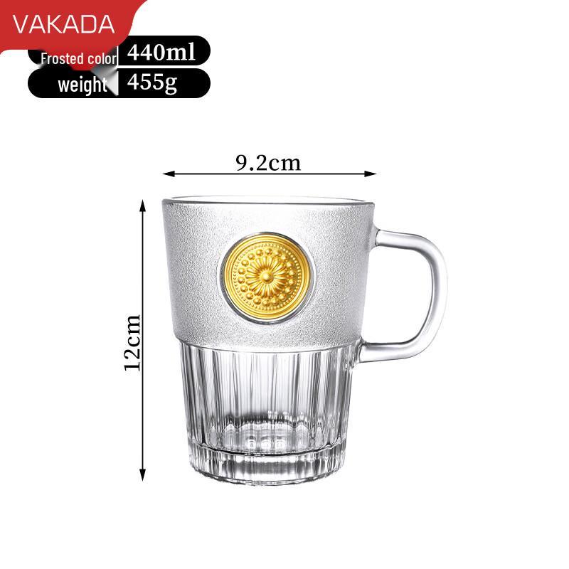 

VAKADA Borosilicate Glass Beverage Mug