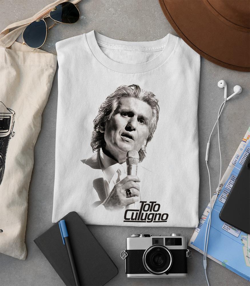 Toto Cutugno artwork T-shirt white Unisex All sizes S-5Xl XZ862 Unisex T-Shirt S