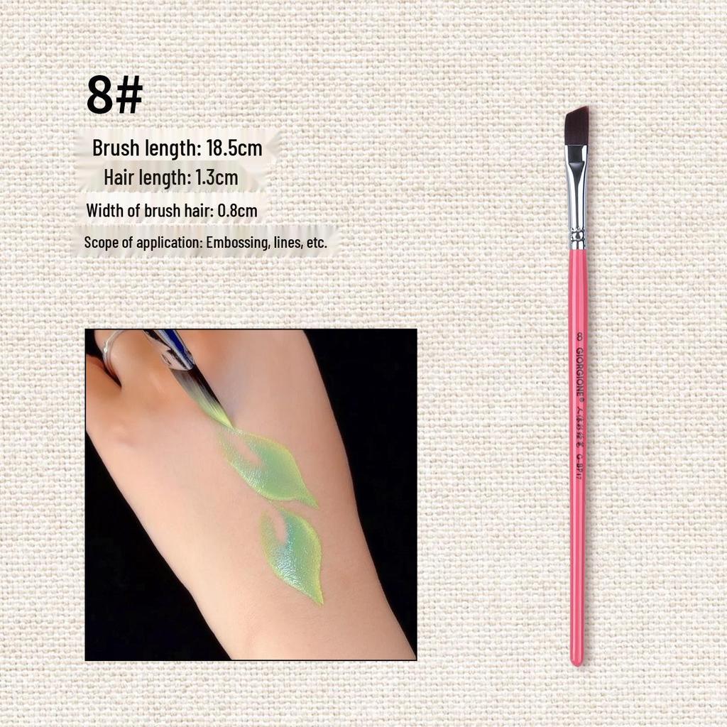 Набор кистей для лица и тела Giorgione для детей, 17 штук