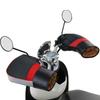 Winter Windproof & Waterproof Motorcycle Handlebar Covers with Reflective Strip