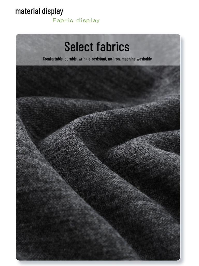 Women's Gray Woolen High-Waist Scimitar Pants - 2024 Autumn/Winter Collection