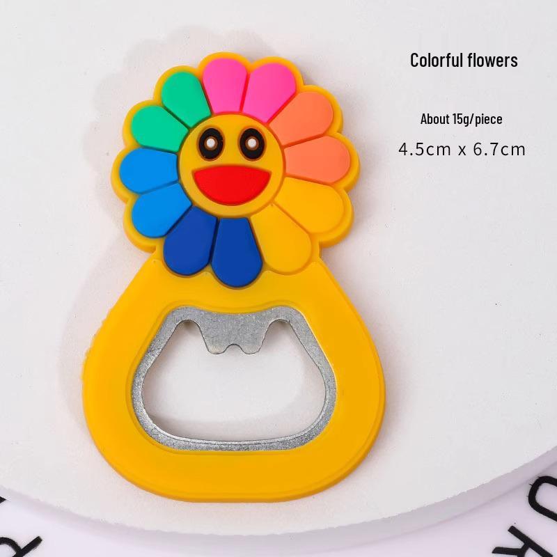 Creative Magnetic Bottle Opener & Fridge Magnet - Multifunctional Cap Opener
