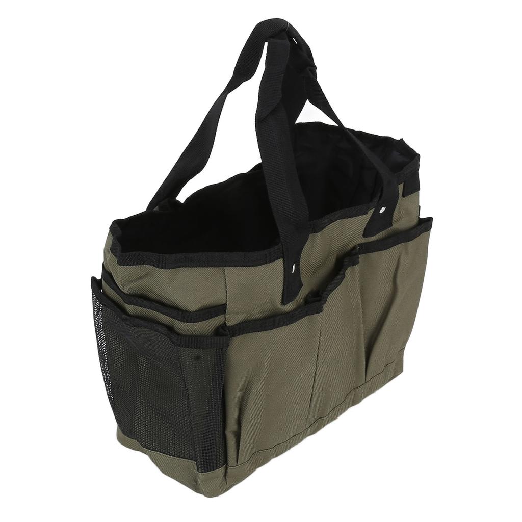 Outdoor Tragetasche Tragbare Garten-Schnittwerkzeug-Aufbewahrungstasche zum Aufbewahren von Gartenwerkzeug Militärgrün
