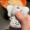 Kühlender Mini-Clip-On-Ventilator für Tasse & Schüssel, Niedlicher Elefanten-Tier-Ventilator, Kaffee-Kühler, Tragbarer Aufhängbarer Tassen-Ventilator für Büro, Zuhause