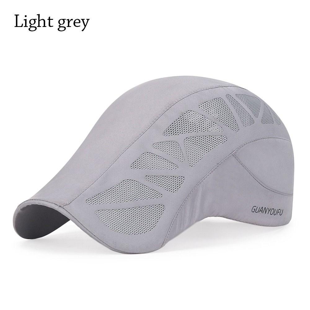 Men Fashion Quick-drying Letter Golf Driving Sun Cap Beret Hat Baseball Cap Cabbie Hat