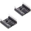 HiLetgo 2pcs mp3 Player Mini MP3 Player Audio Voice Module TF Card U Disk Board for DFPlayer Audio Voice Music Module