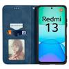 For Xiaomi Redmi 13 5G/4G Case Hidden Magnetic Leather Folding Stand Phone Cover