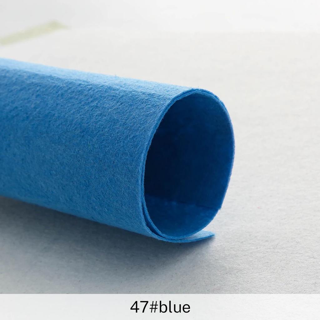 90x45cm Soft Felt Fabric Non-woven Felt Fabric Sheet Patchwork DIY Sewing Dolls Crafts Accessories Material 1mm Thick TJ10300
