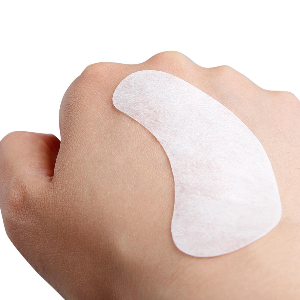 50 Pairs Pillows Eyelash Extension Disposable Eye Pads Lint-free Eye Tips Eyelashes Sticker Wraps