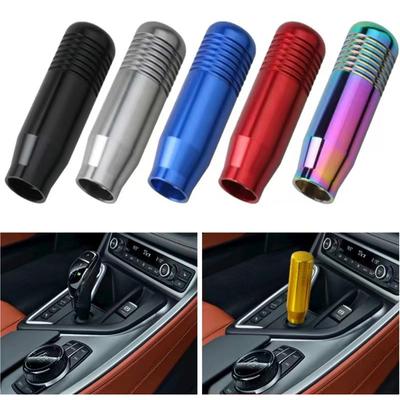 8.5cm Gear Shift Knob Stick Manual Transmission Universal Car Gear Aluminum Gear Shift Knob Racing Knob With 3 Adapters