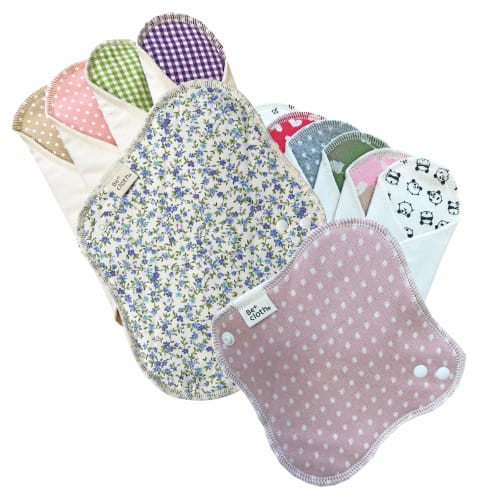 

[Trial Price] [Made in Japan] Set of 1 cloth napkin for daytime use + 1 liner (pattern of your choice) Fluffy cotton to protect from the cold