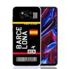 Airline Ticket Barcode Phone Case For Xiaomi Poco X7 X6 X5 Pro F7 Ultra Redmi 15C 15 13 13C 12 12C 10 10A 10C 9 9A 9C 9T Cover P
