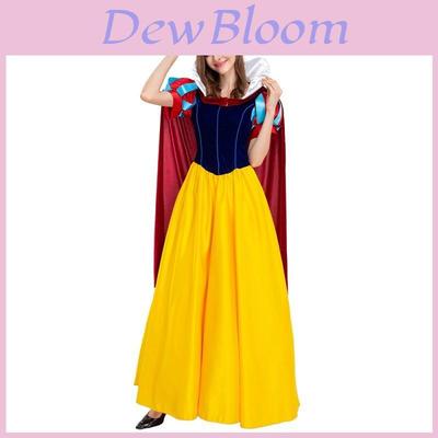 Elegant Volwassen Sneeuwwitje Jurk Cosplay Kostuum Voor Fantasie Themafeesten En Halloween