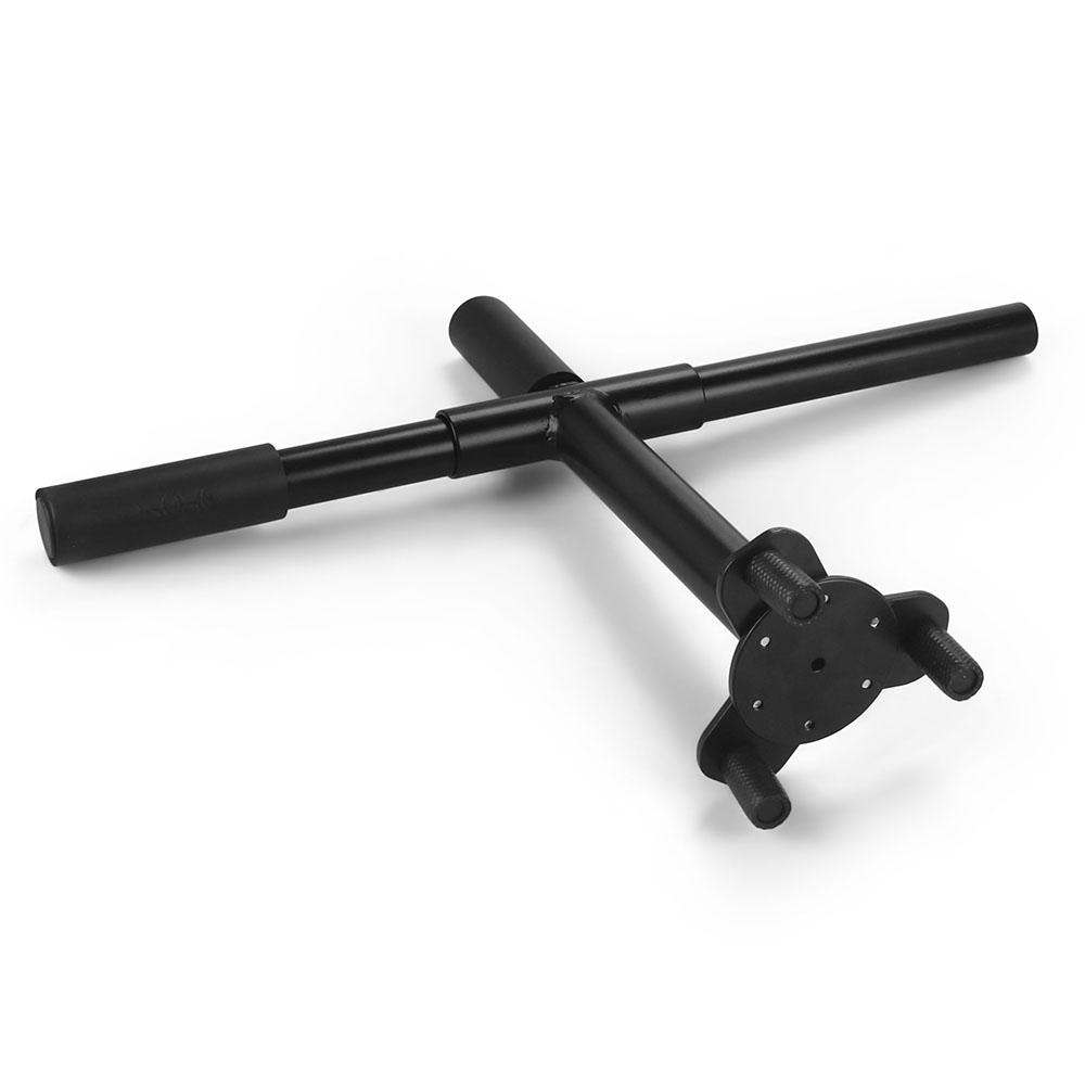 Steel Wire Wheel Knock Off Remover Tool with Non Slip Handle, 2 3 Bar Switchable Steel Wire Wheel Removal