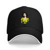 Design de Pin-up Girl Retrô Boné de Baseball Preto Estilo Vintage Clássico Chapéu de Moda Feminino Acessório Streetwear Estampa Artística Única