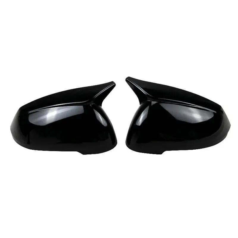 For BMW X1 U11 U12  2024 LHD Rearview Side Mirror Cover Wing Cap Exterior Sticker Door Rear View Case Trim Housing Carbon