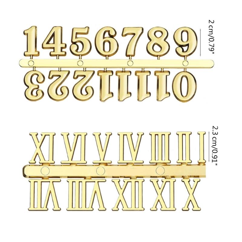 DIY Digital Watches Number for Replacement Repair Watches Equipment Easy Installation Number for Enthusiasts