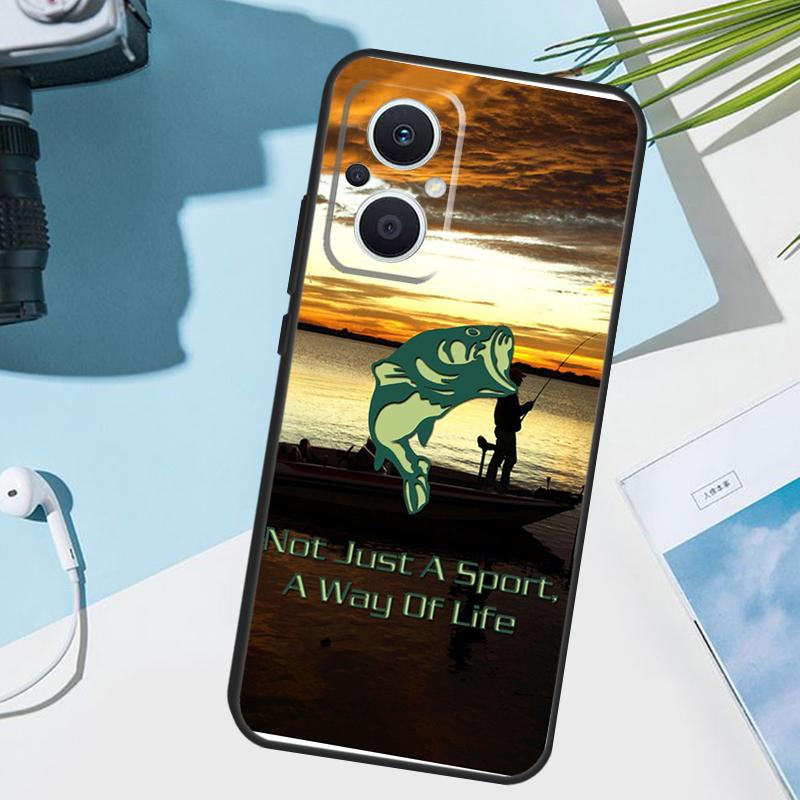 Hunter Man Fishing Dog Cover For OPPO Reno 12F 11F 13F 14F 8T 7 8 Lite 10 11 12 13 14 OPPO Find X9 X8 X6 X5 Pro Case
