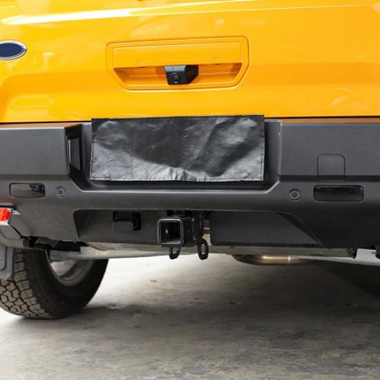 Smoked Black Rear Fog Light Lamp Guard Cover Trim For Ford Bronco Sport 21+