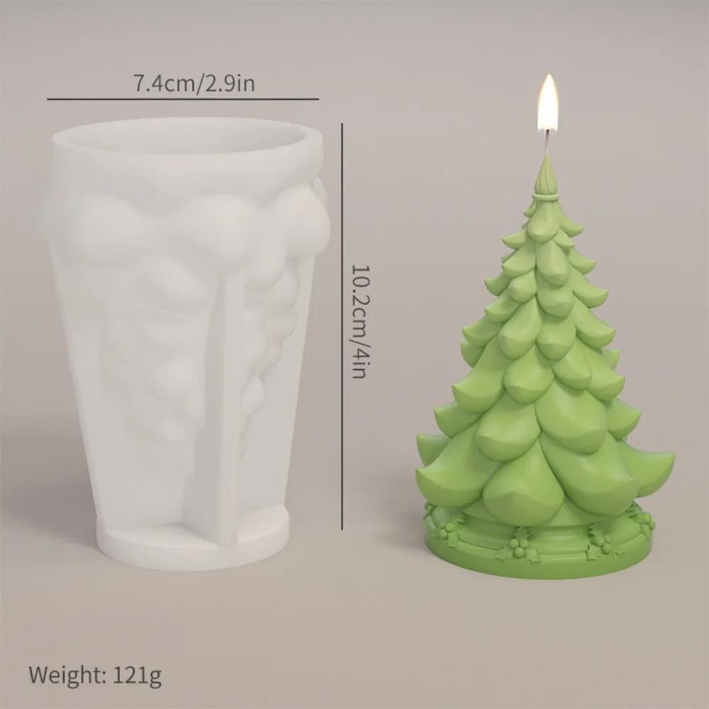 

Силиконовая форма для свечей в виде елки своими руками, 3D-форма для кедровой шишки, гипсовая смола, инструмент для изготовления мыла, украшения для рождественской вечеринки, креативные подарки, ручные инструменты E