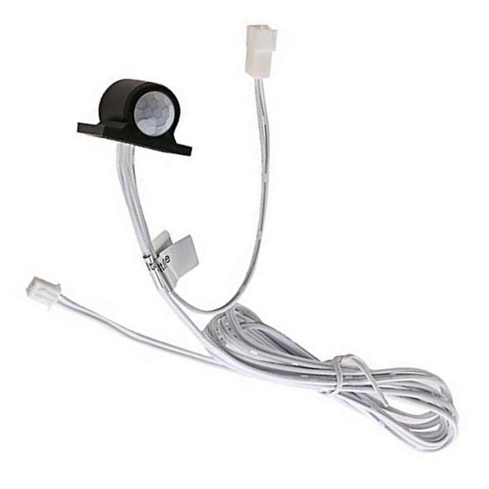 12V LED Sensor Switch 12V Infrared Sensor Switch Automatic On off 30 Seconds Delay-off Compact Size White For Home
