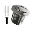 Dual Flush Push Button Threaded Push Rods Short Body D2D Chrome Compatible with AH0001800R