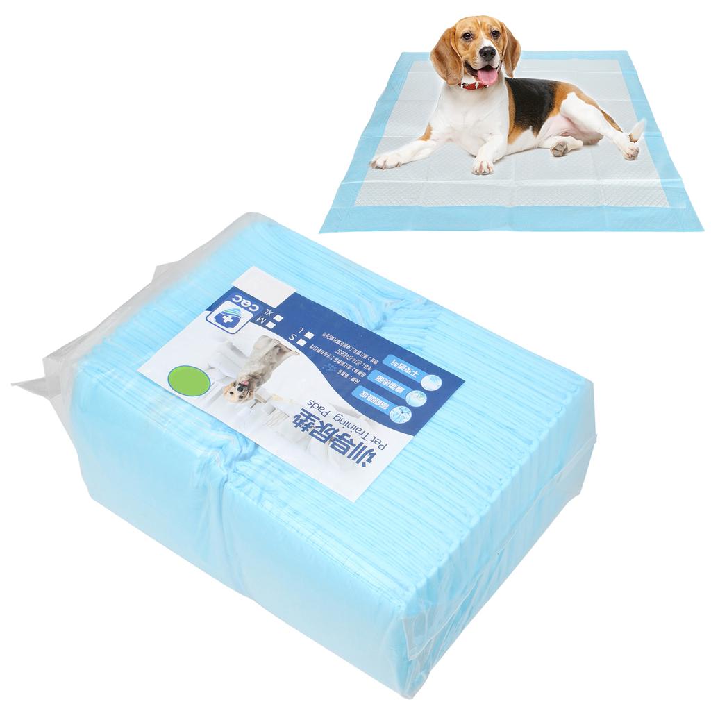 Pet Training Puppy Pee Pads Thicken Super Absorbent Dog Cats Disposable Quick Dry Pee PadsL:(60x60CM) 40pcs