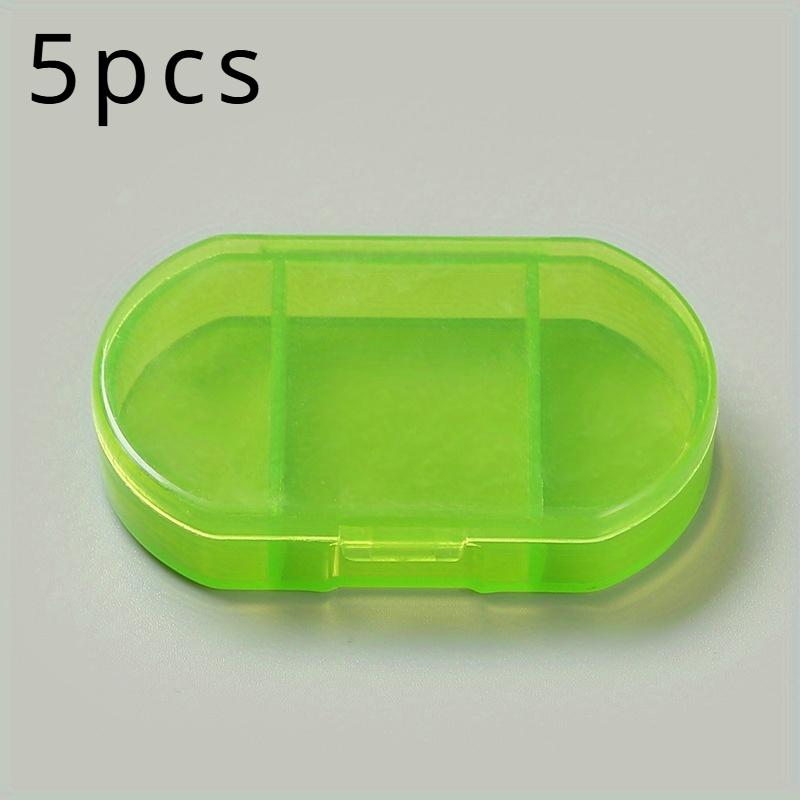 5PC Portable Mini Medicine Box: Keep Your Meds Organized on-the-Go!
