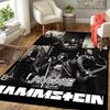 Custom 1Pc Rammstein Metal Music Band Rug Office Carpet Indoor Outdoor Entrance Doormat Nonslip Soft And Comfortable Living Room D2915231