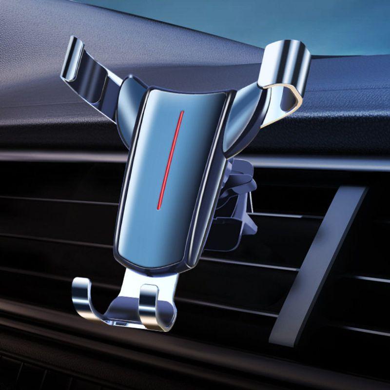 Car Phone Holder New Model Car Navigation Air Vent Gravity Mount Car Holder Clip-On Car Mount