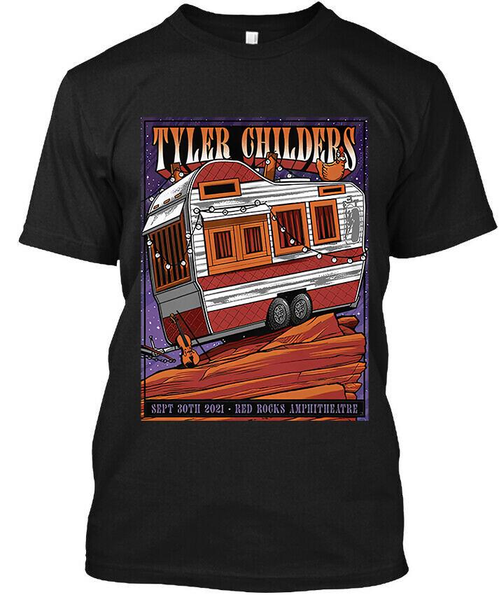 NWT Tyler Childers Red Rocks Amphitheatre American Singer T-Shirt Size S-3XL Unisex T-Shirt XXXL