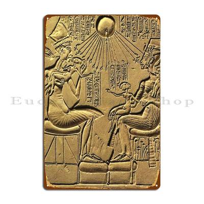 Ägyptischer Gott S Nefertiti Isis Horus Papyrus Altägyptische Gottheiten 117 Metallschilder Benutzerdefinierte Plaketten Club Kino Blechschild Poster