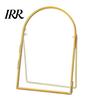 Memory Keepsake Frame Glass Press for Dried Flowers, Octagonal Metal Shadow Box with Commemorative Craft Clear Glass, Wall Hanging Plant Display