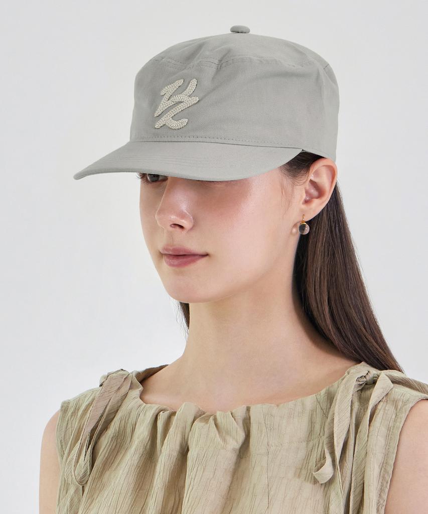 Bajal Chain Flow Vz Pillbox Cap Grey