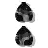 Autumn and Winter New Lamb Wool Jacket Men's Stand-up Collar Color Matching Loose Thermal Jacket