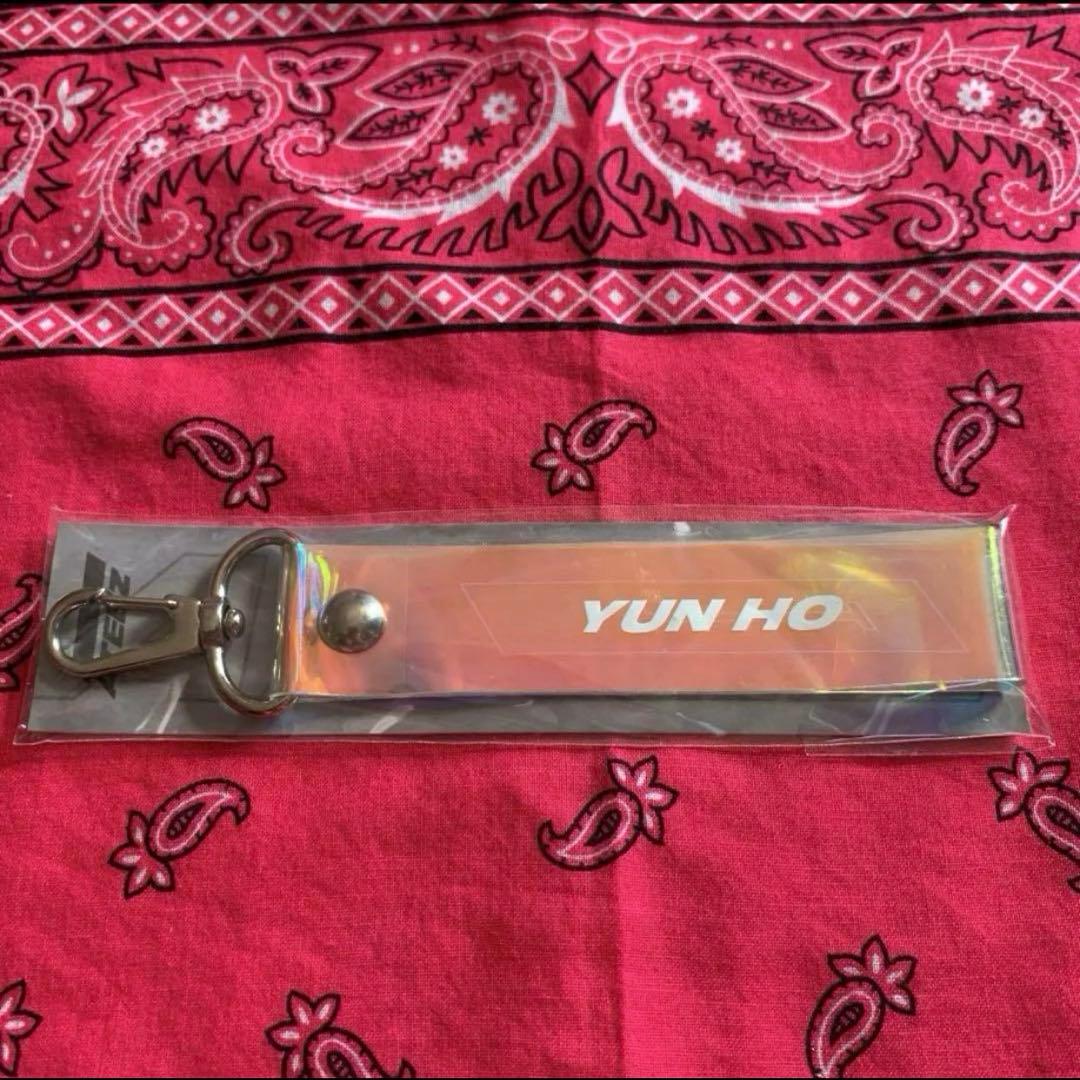 [USED] ATEEZ Yunho Key Ring Keychain 2nd Showcase Goods Limited Edition Korea