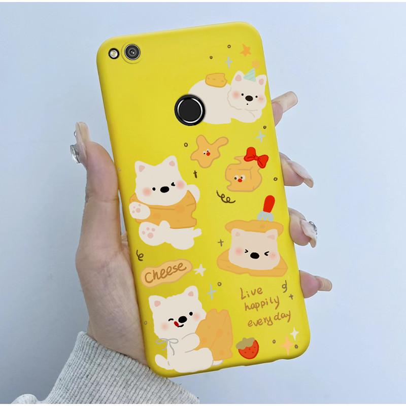 For Huawei P8 Lite 2017 GR3 2017 Case Honor 8 Lite Soft TPU Silicone Cover Cute Cartoon Panda Phone Case PRA-LX1 LX3 Coque Funda