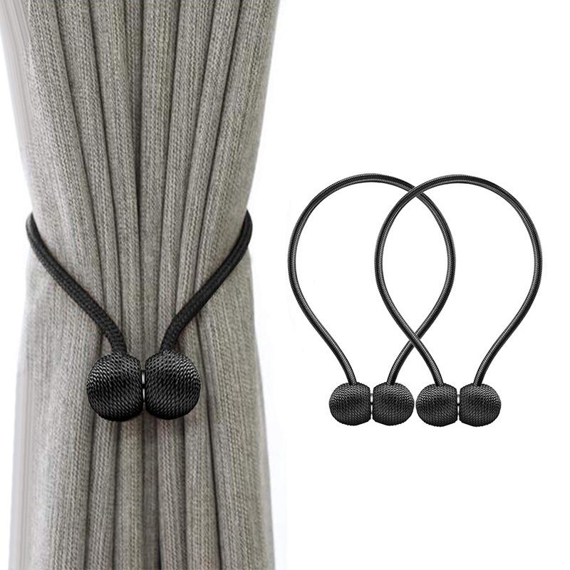 Magnetické perlové koule závěsy podvazy závěsů spony podvazy spony klipy záclonové tyče domácí dekorativní doplňky